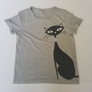 Kate Spade "Cool Cat" Broome Street Tee
